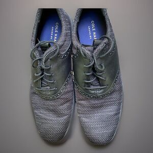Cole Haan Grand OS Knit Oxford Mens US Size 10.5 M Black Sneakers Shoes C31341